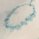 Náhrdelník / AKVAMARÍN / Model "větvičky"